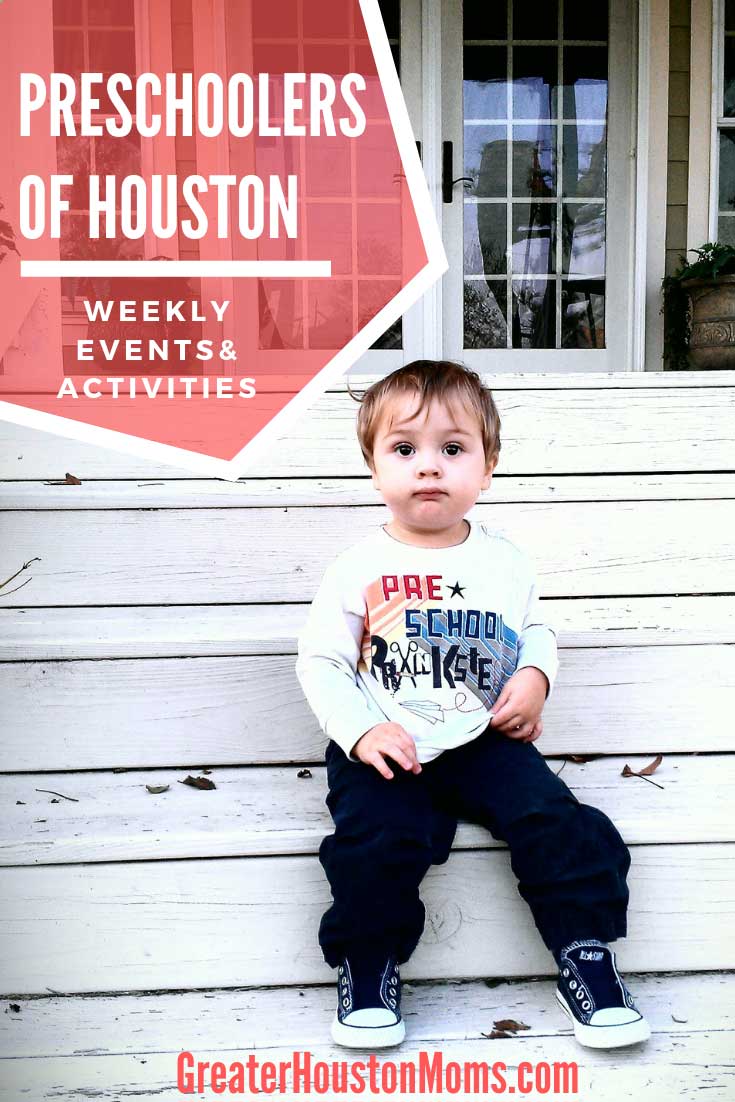 Things to do in Houston with toddlers and preschoolers - this week!