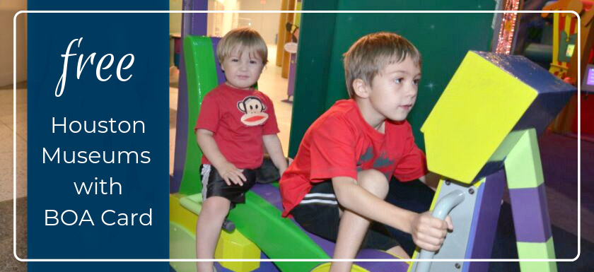 Children's Museum Houston free with BOA Card | museumsonus