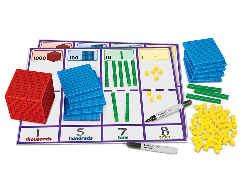 Lakeshore Learning multicolored Place Value Activity Set