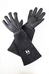 long-sleeved garden gloves