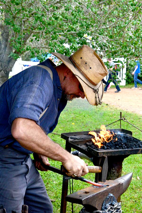 11 | Second Saturday Settlers: Blacksmithing and Woodshop at Jesse H. Jones Park