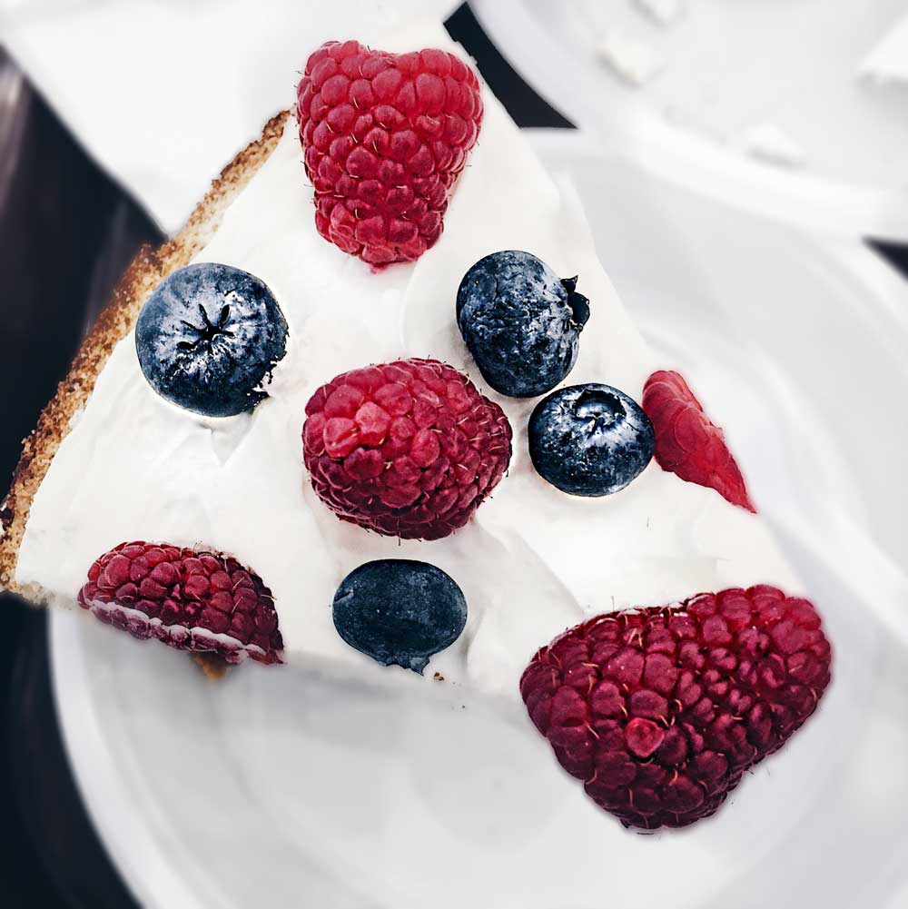 Whipped Cream with Berries