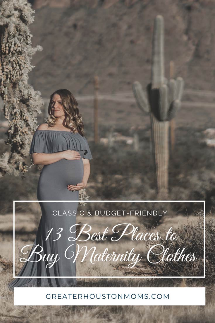 Buying maternity clothes on a budget