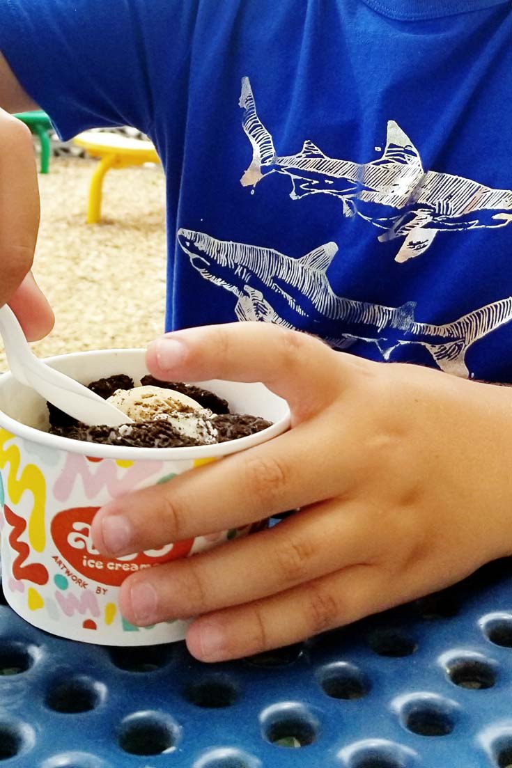 Ultimate Texas Hill Country Roadtrip with Kids | Amy's Ice cream | #austin #texas #hillcountry #travelwithkids #roadtrip