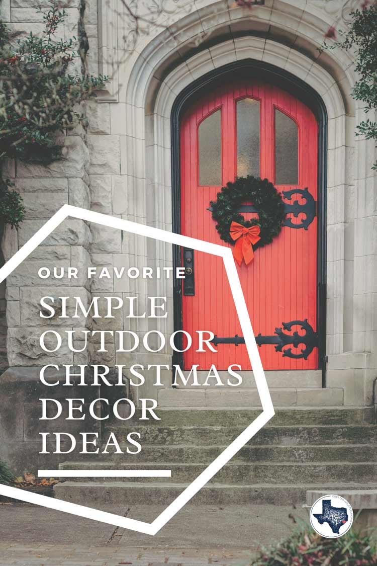 Simple Outdoor Christmas Decorating Ideas 

Ideas for every budget - keeping it classy and understated - oh, does that save a bit of time too? :)

#christmas #decor #outdoor