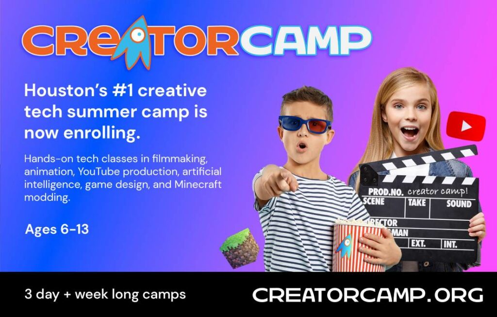 Top Houston Summer Camps Creator Camp