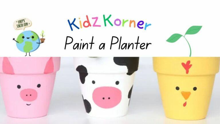 22 | Earth Day Art – Paint a Planter (Spring)