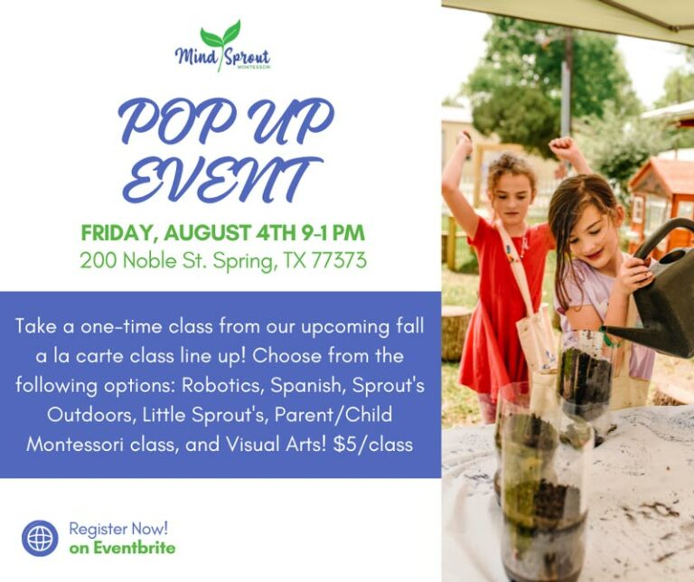 04 | MindSprout Montessori Pop Up Event (Spring)