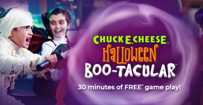 29 | Chuck E. Cheese Halloween Sensory Sensitive Sunday (Citywide)