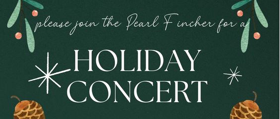 10 | Holiday Concert at Pearl Fincher MFAH