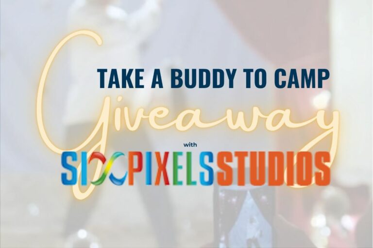 Take a Buddy to Camp GIVEAWAY with SixPixels Studios Houston