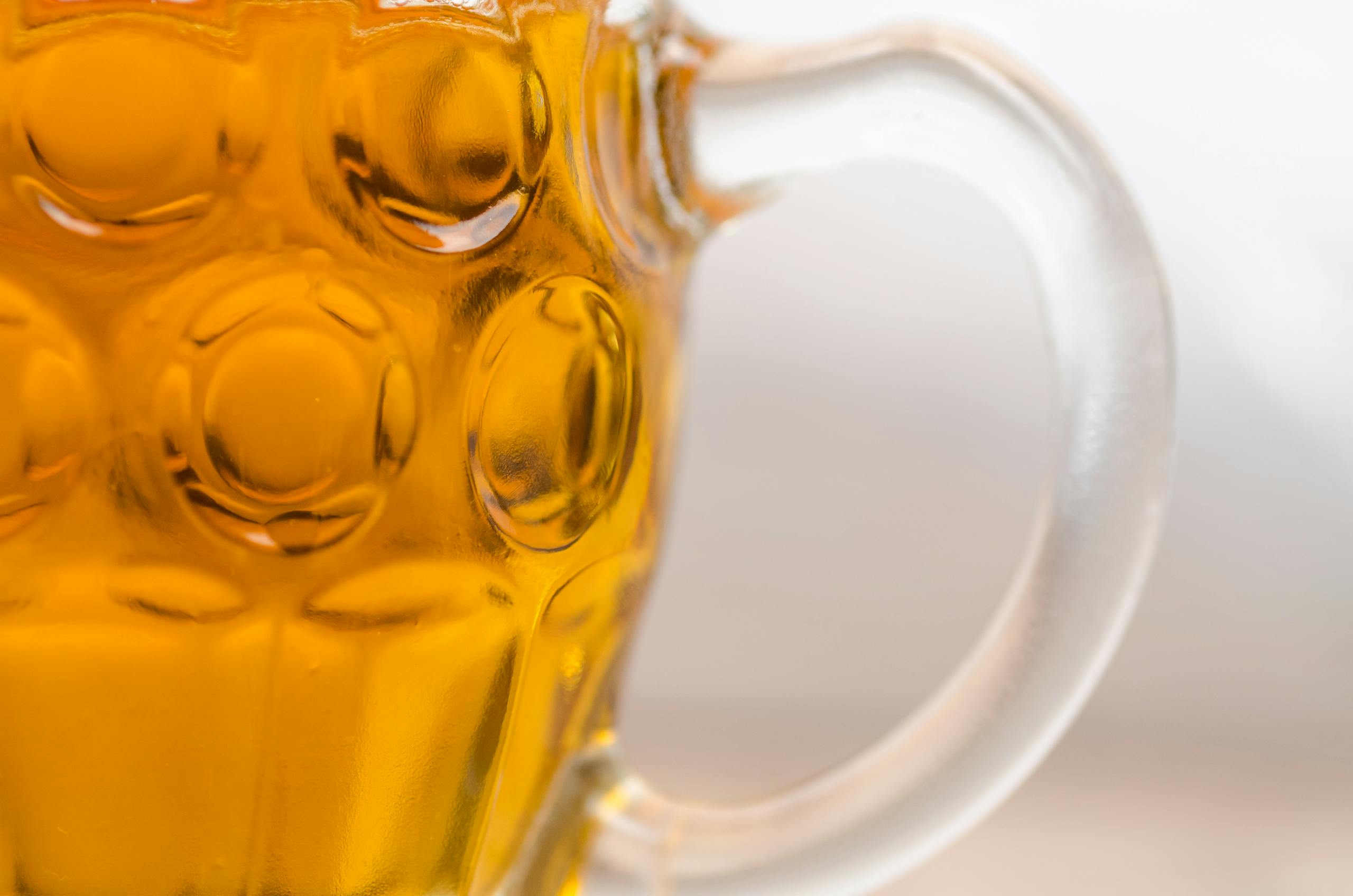 Closeup Photo of Clear Glass Mug